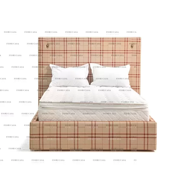 تخت خواب یک نفره مینیمال تارتان-0