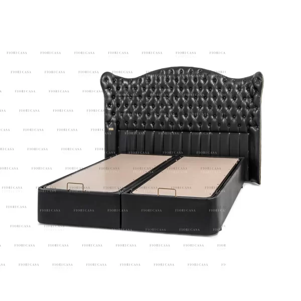 تخت خواب سایز 160 کلاسیک چرم-1