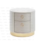 میز پاتختی مدل اووال براید - 0