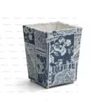 سطل زباله / BLUE PERSIAN GARDEN - Image 2