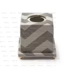 جعبه دستمال کاغذی /  SILVER ZIGZAG
